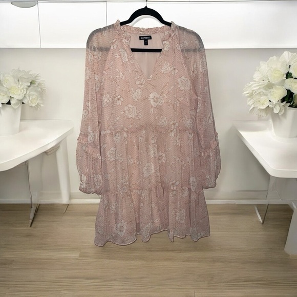 EXPRESS Babydoll Dress - Picture 1 of 11